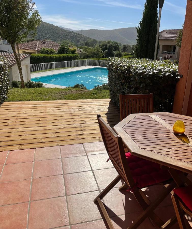 T2 pour 4 pers, charmante résidence avec piscine Oletta  Extérieur photo